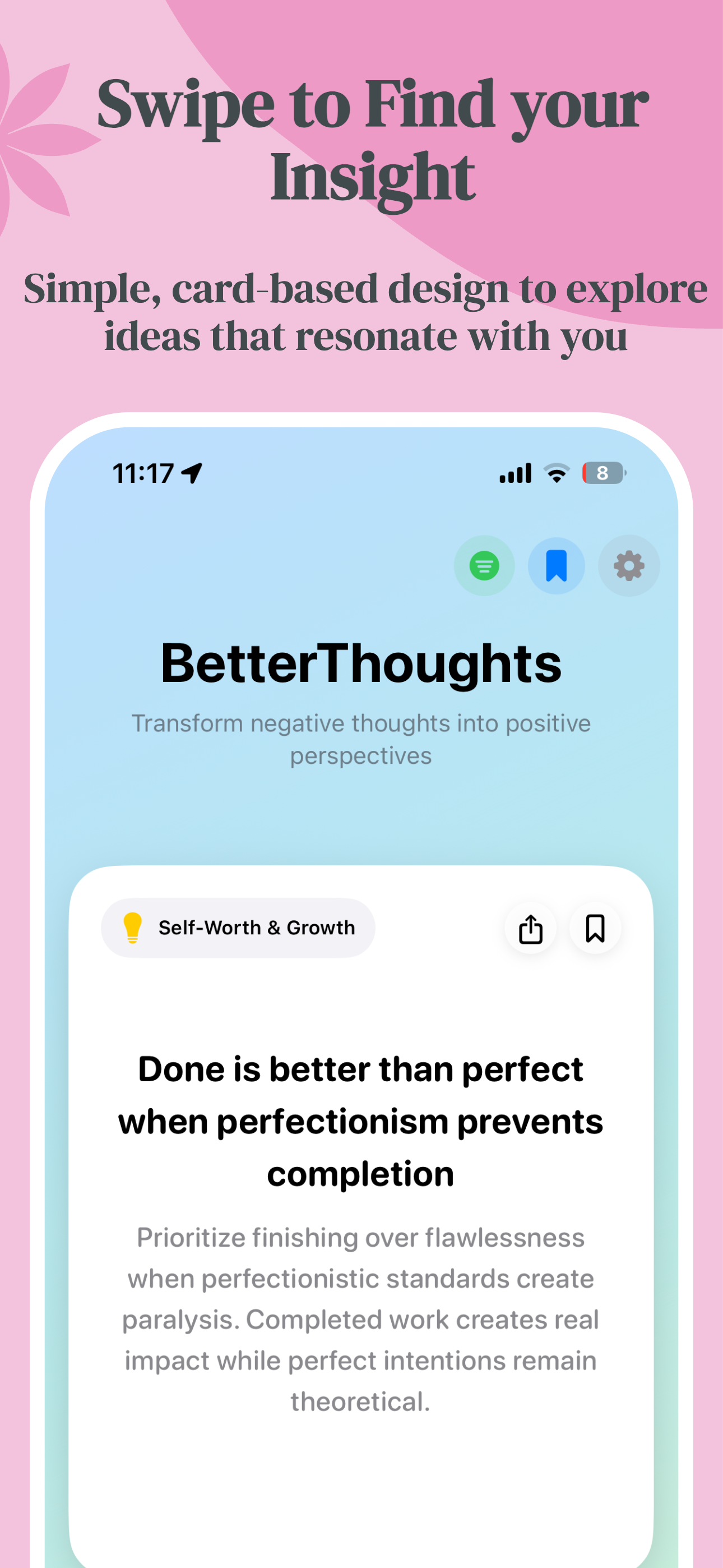 Save your favorites - access bookmarked quotes anytime